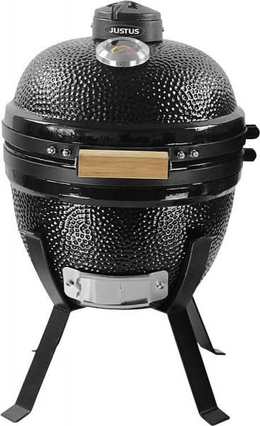 JUSTUS 145001 Keramikgrill Black J`Eggs S, schwarz